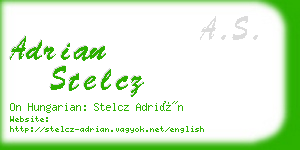 adrian stelcz business card